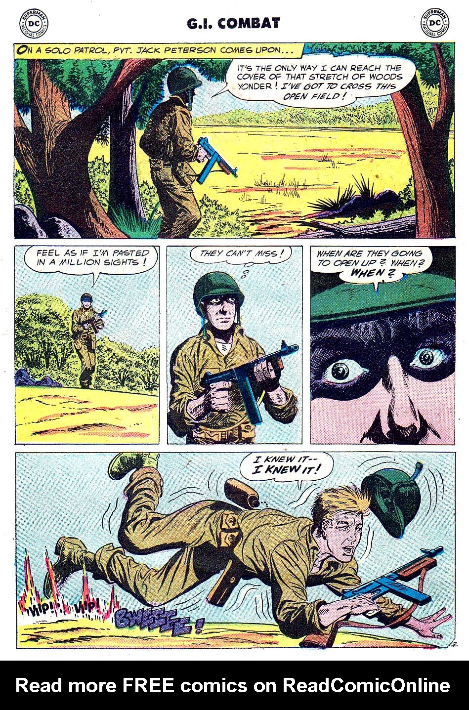 Read online G.I. Combat (1952) comic -  Issue #49 - 14