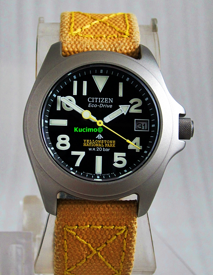 K-Watch: [SOLD] CITIZEN Eco Drive GN-4W-UL "Yellowstone National Park