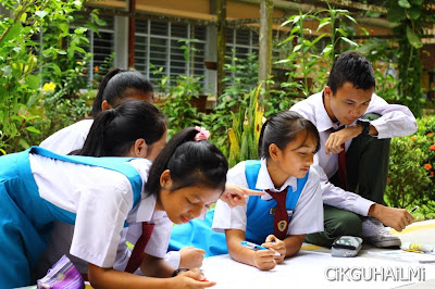 Aktiviti Sains Mengkaji Pelbagai Jenis Spesies, Populasi, Komuniti, Habitat dan Ekosistem Dalam Kawasan Sekolah