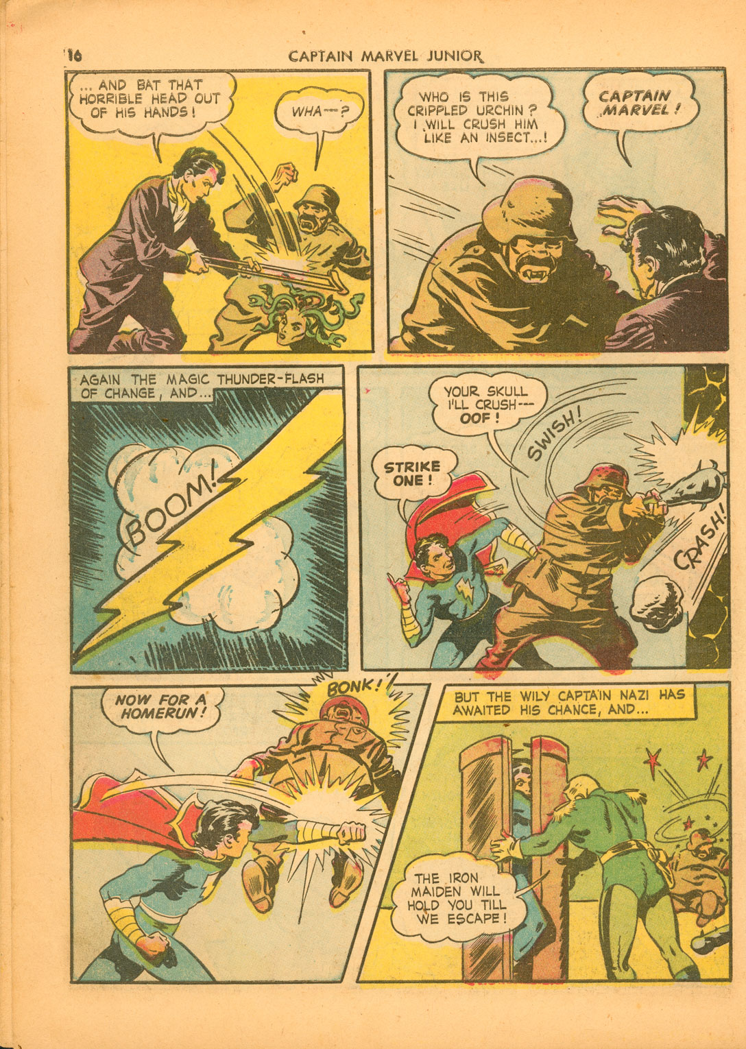 Read online Captain Marvel, Jr. comic -  Issue #2 - 16