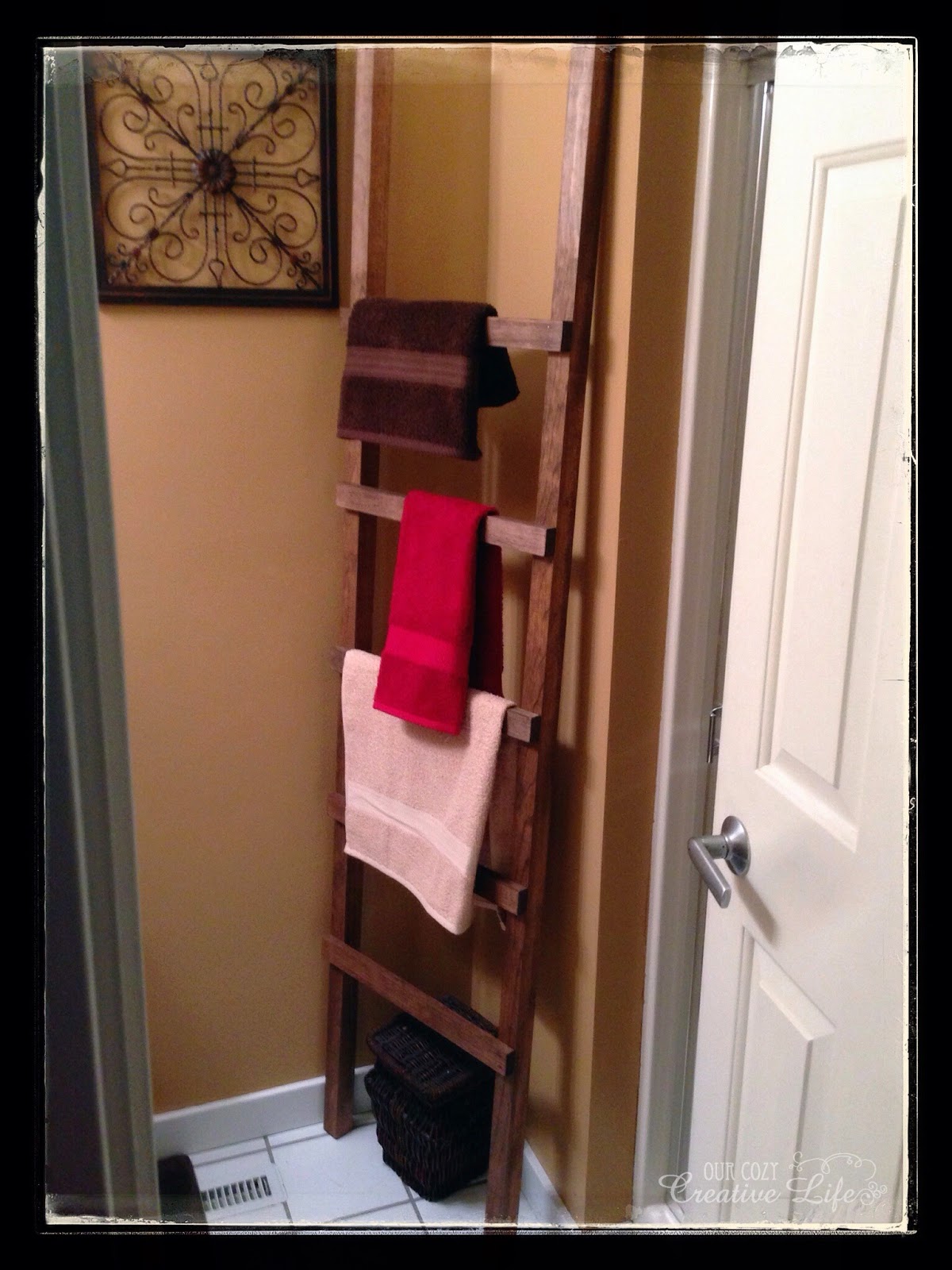 Our Cozy Creative Life Building a Decorative Wood Ladder