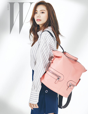 Park Soo Jin W Magazine March 2016
