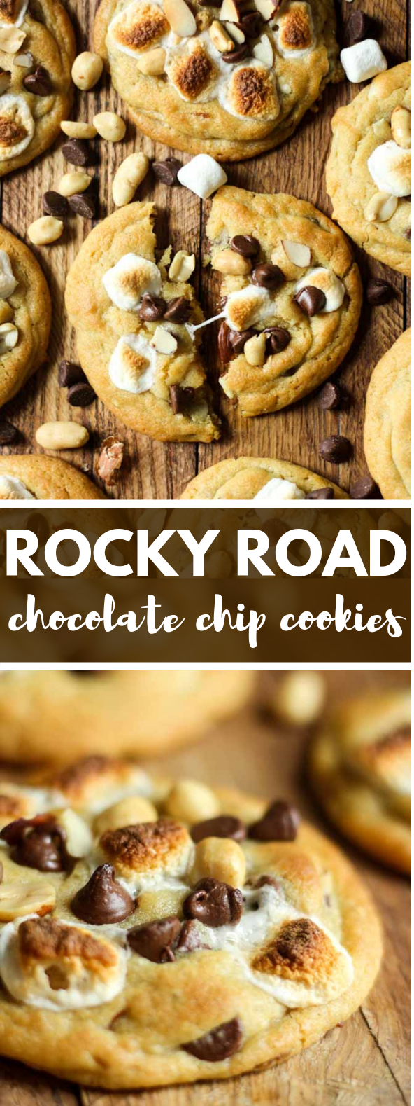 ROCKY ROAD COOKIES #dessert #chocolate ROCKY ROAD COOKIES #dessert #chocolate