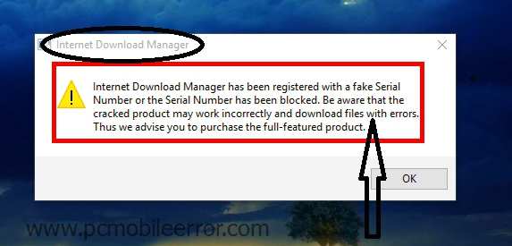 Internet Download Manager Has Been Registered With Fake Serial