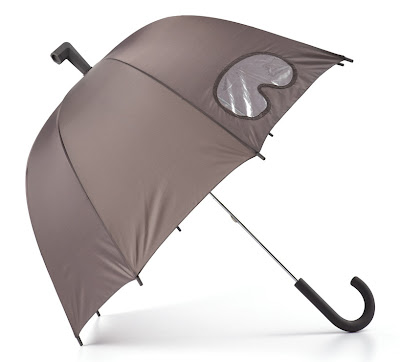 Diseño divertido de paraguas para mojarse menos