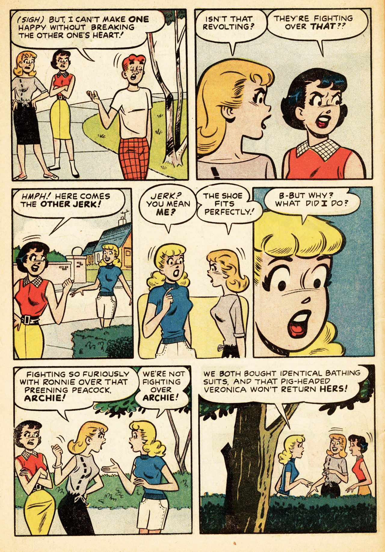Read online Archie's Girls Betty and Veronica comic -  Issue #67 - 6