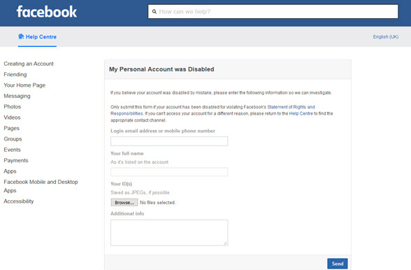 How to Recover My Facebook Account