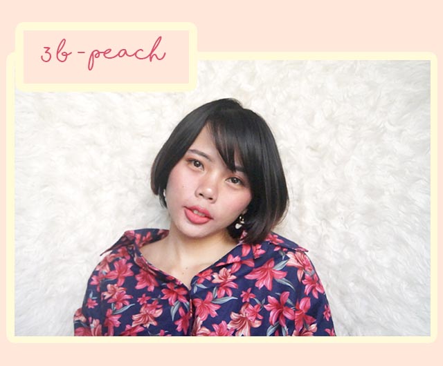 3 B Peach Casandra Colorfix Beauty Lipstick
