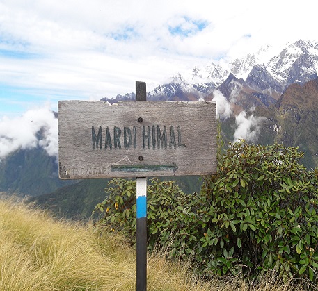 Route to Mardi Himal