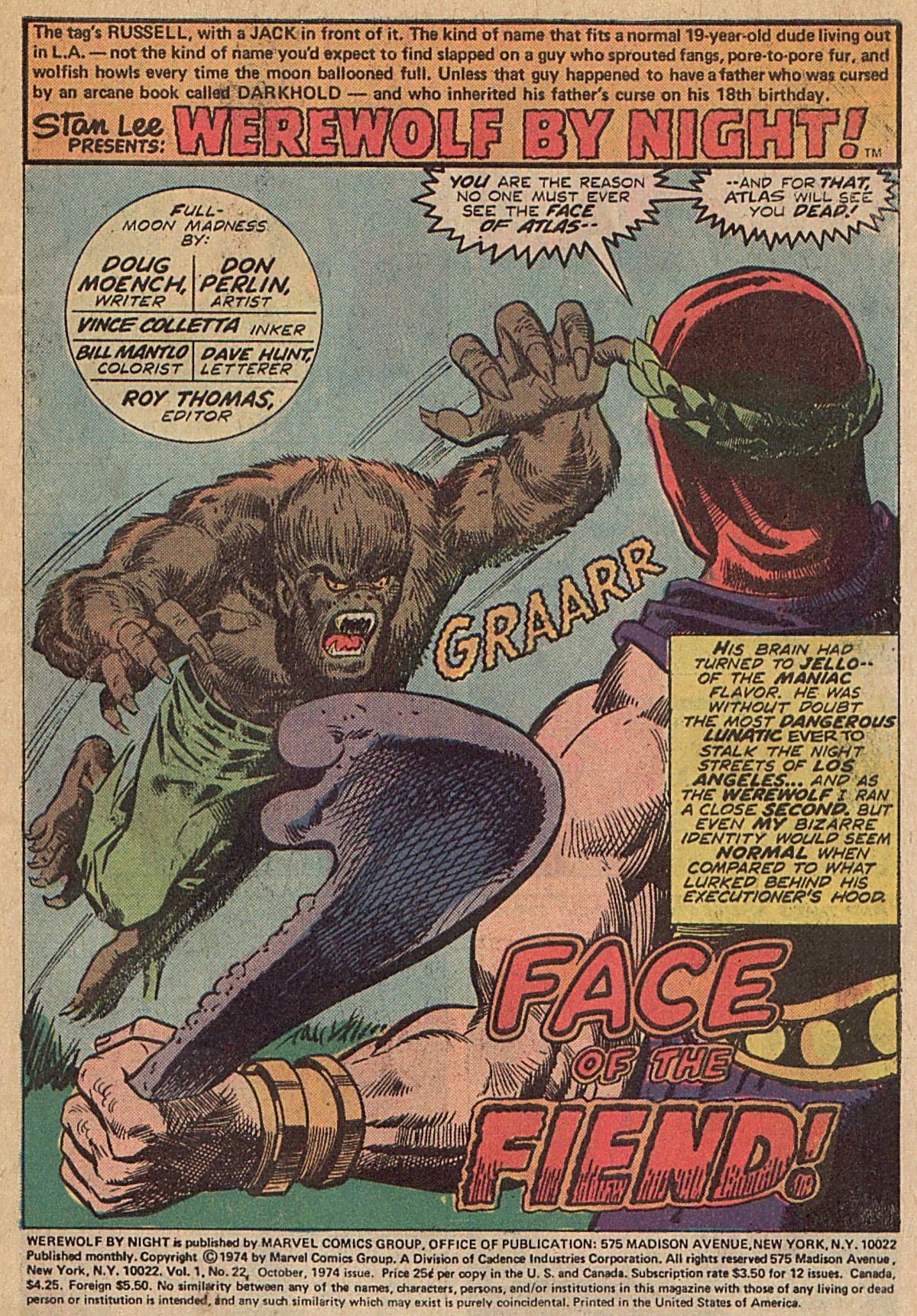 Werewolf by Night (1972) issue 22 - Page 2