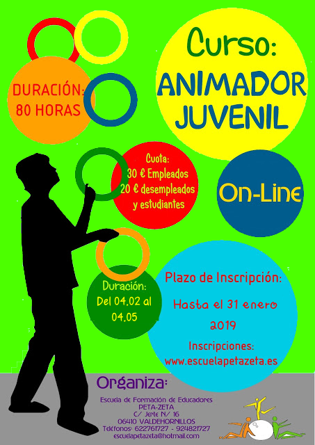 CURSO ONLINE ANIMADOR/A JUVENIL