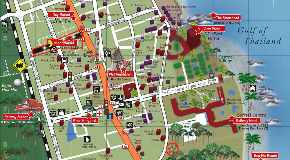 Betrice [ My Travel My Life My Style ]: 泰国 华欣 Hua Hin - 华欣夜市 Hua Hin