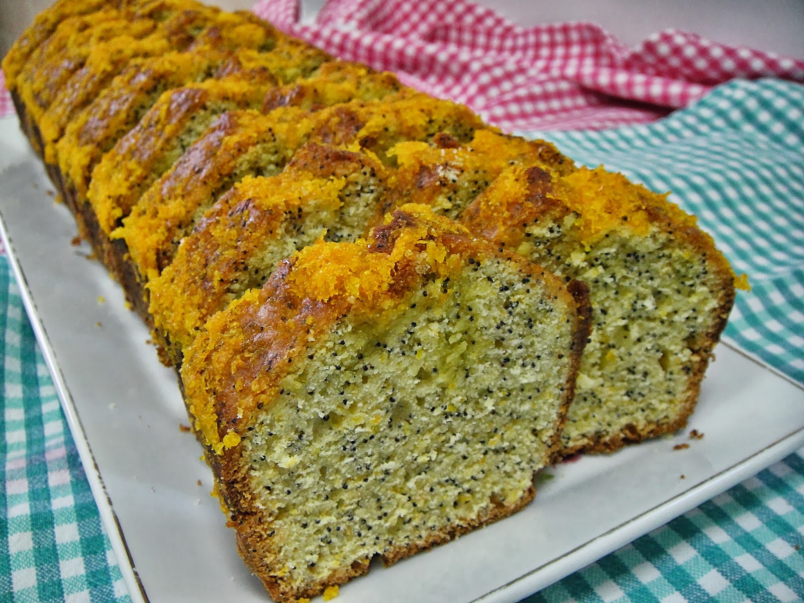 Maryam's Culinary Wonders: 491. Orange Poppy Seed Cake