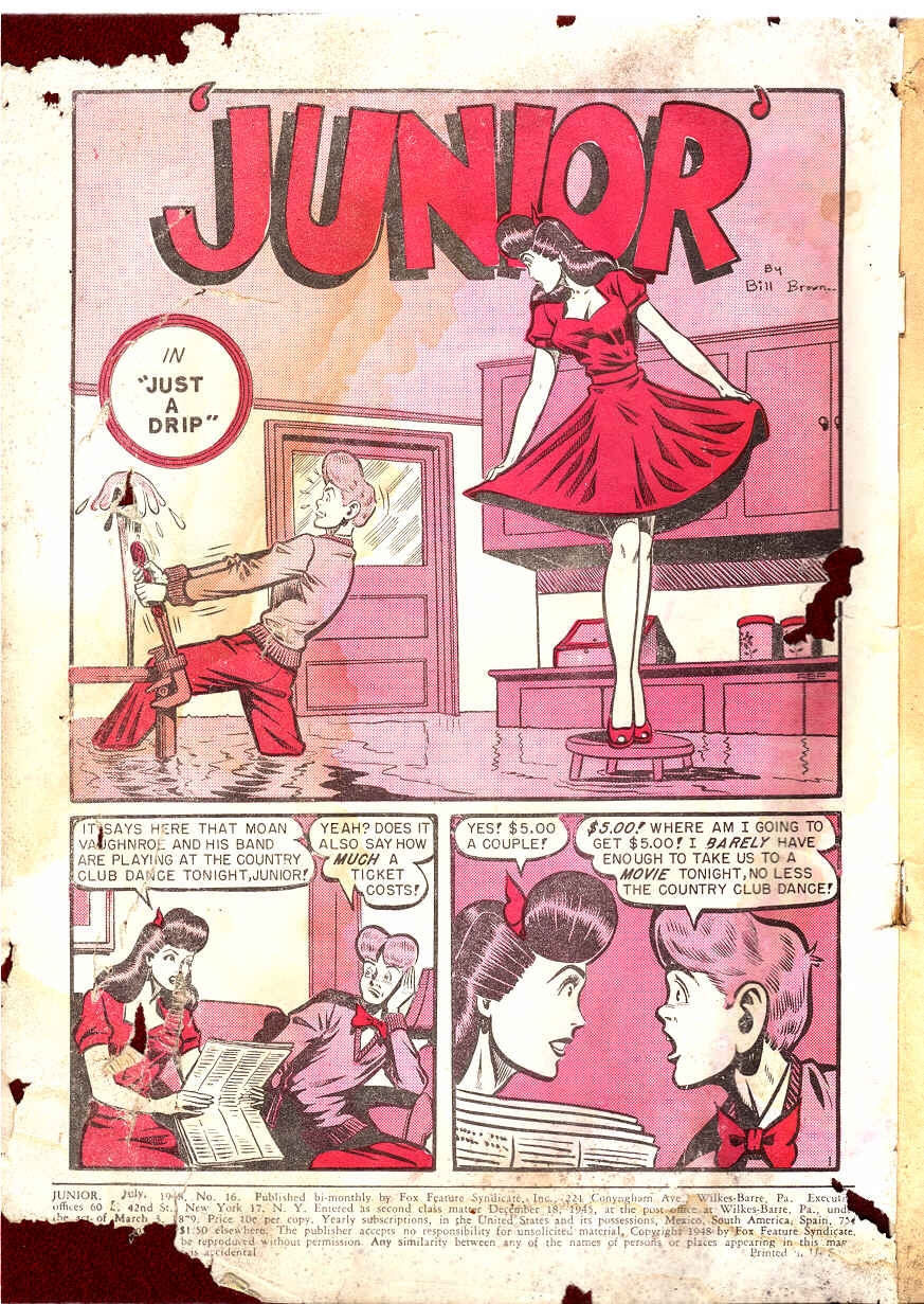 Read online Junior (1947) comic -  Issue #16 - 2