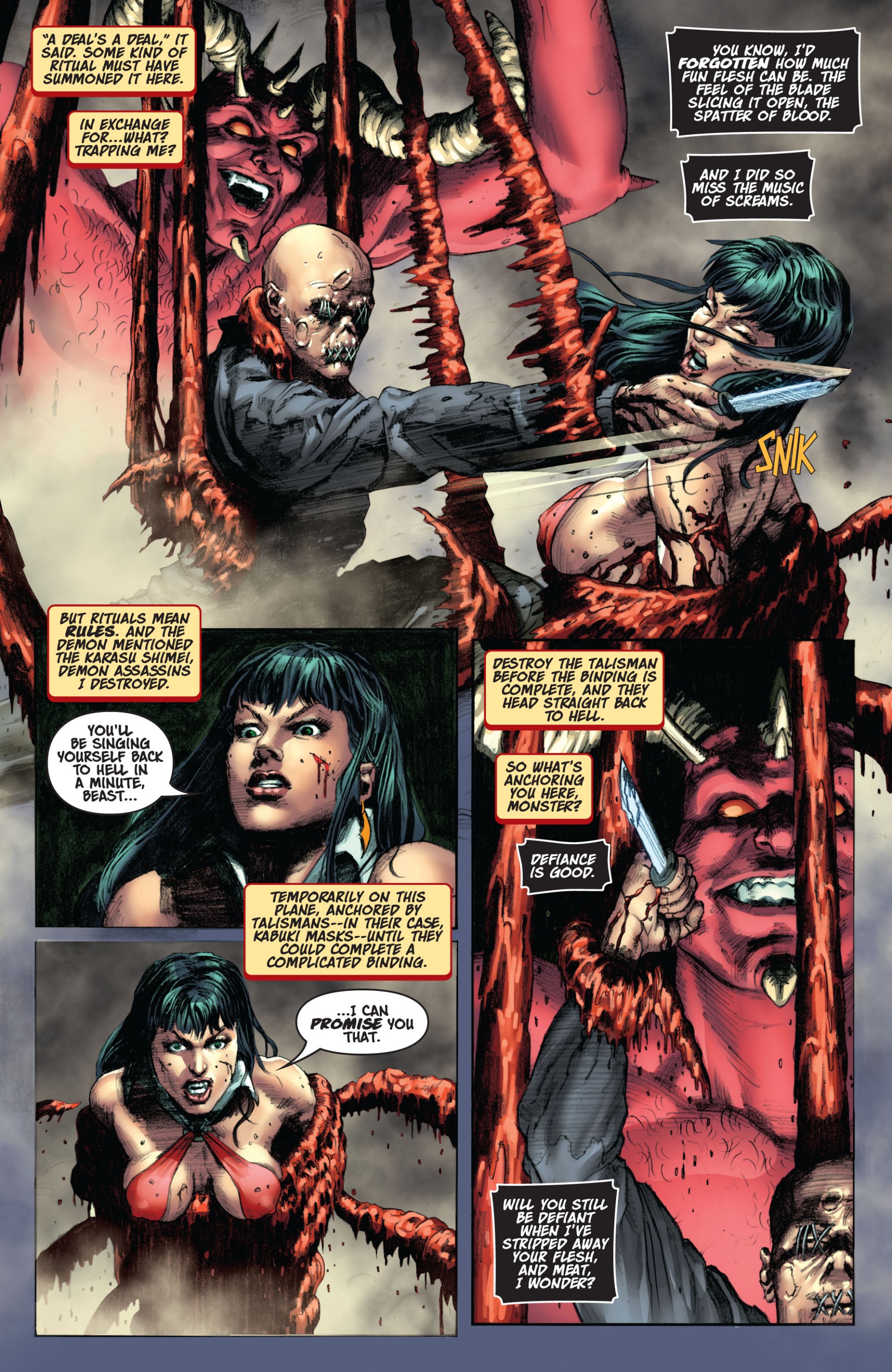 Read online Vampirella (2010) comic -  Issue #16 - 20