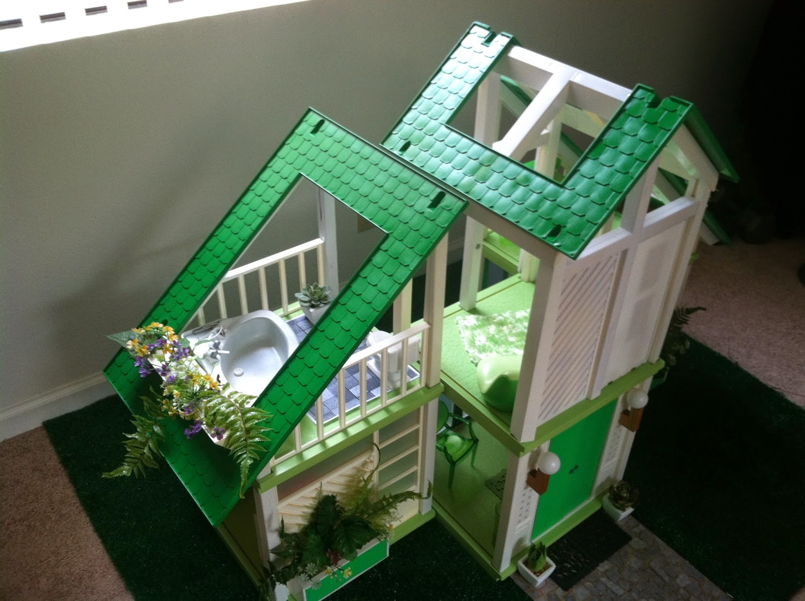 The One & Only Mattel Barbie 1978 A Frame DreamHouse site For