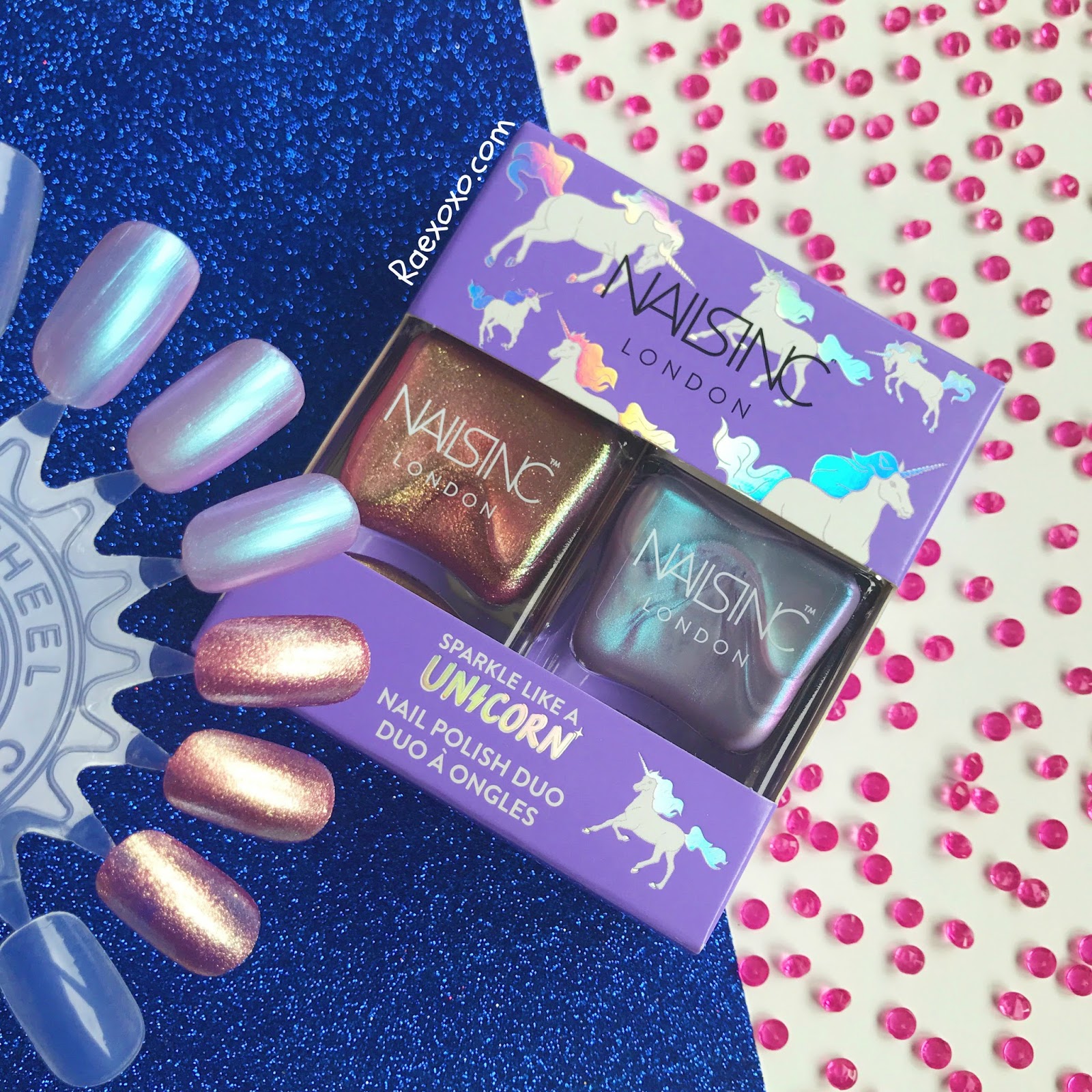 Nails Inc Sparkle Like A Unicorn Nail Polish Duo