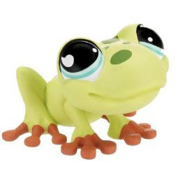 Littlest Pet Shop Pet Pairs Frog (#805) Pet