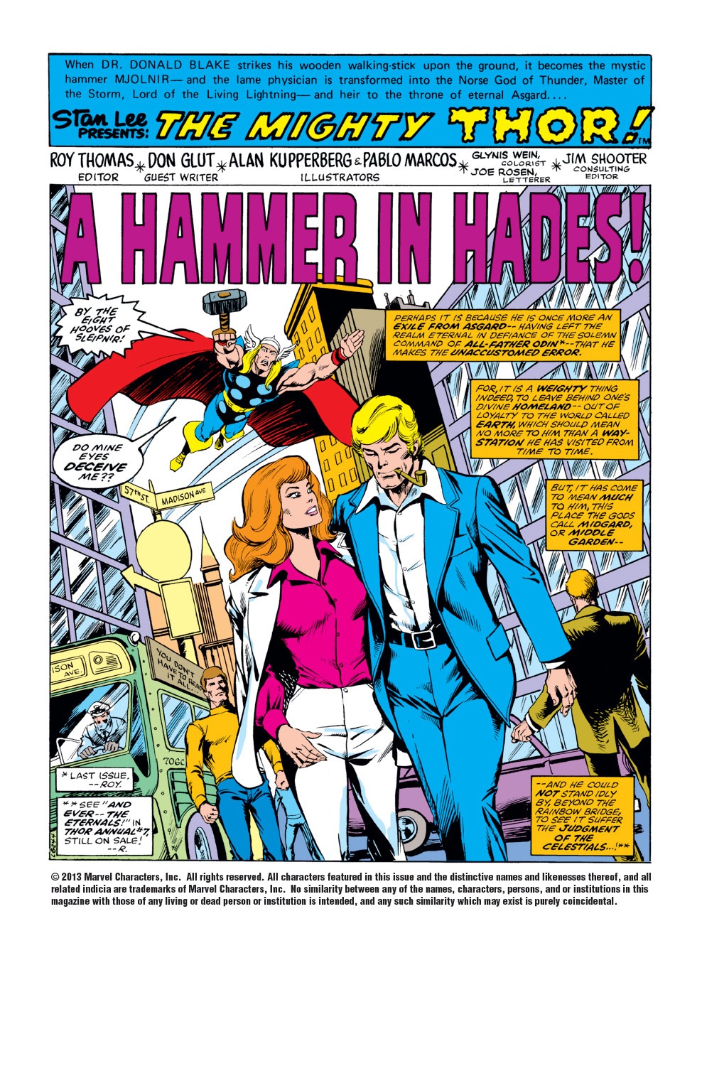 Read online Thor (1966) comic -  Issue #279 - 2