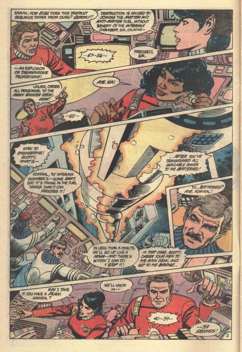 Read online Star Trek (1984) comic -  Issue #12 - 3
