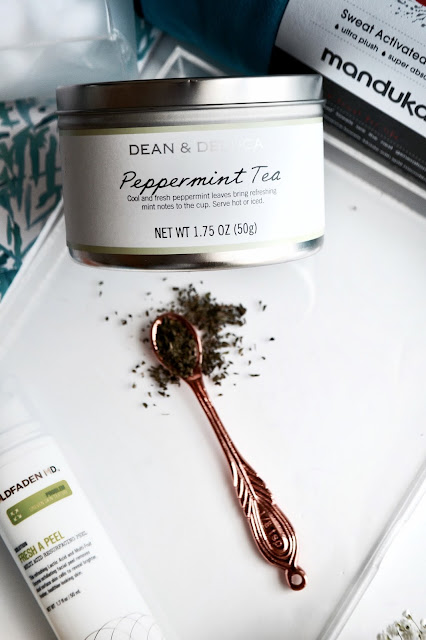 popsugar must have box, dean and deluce, matcha tea,