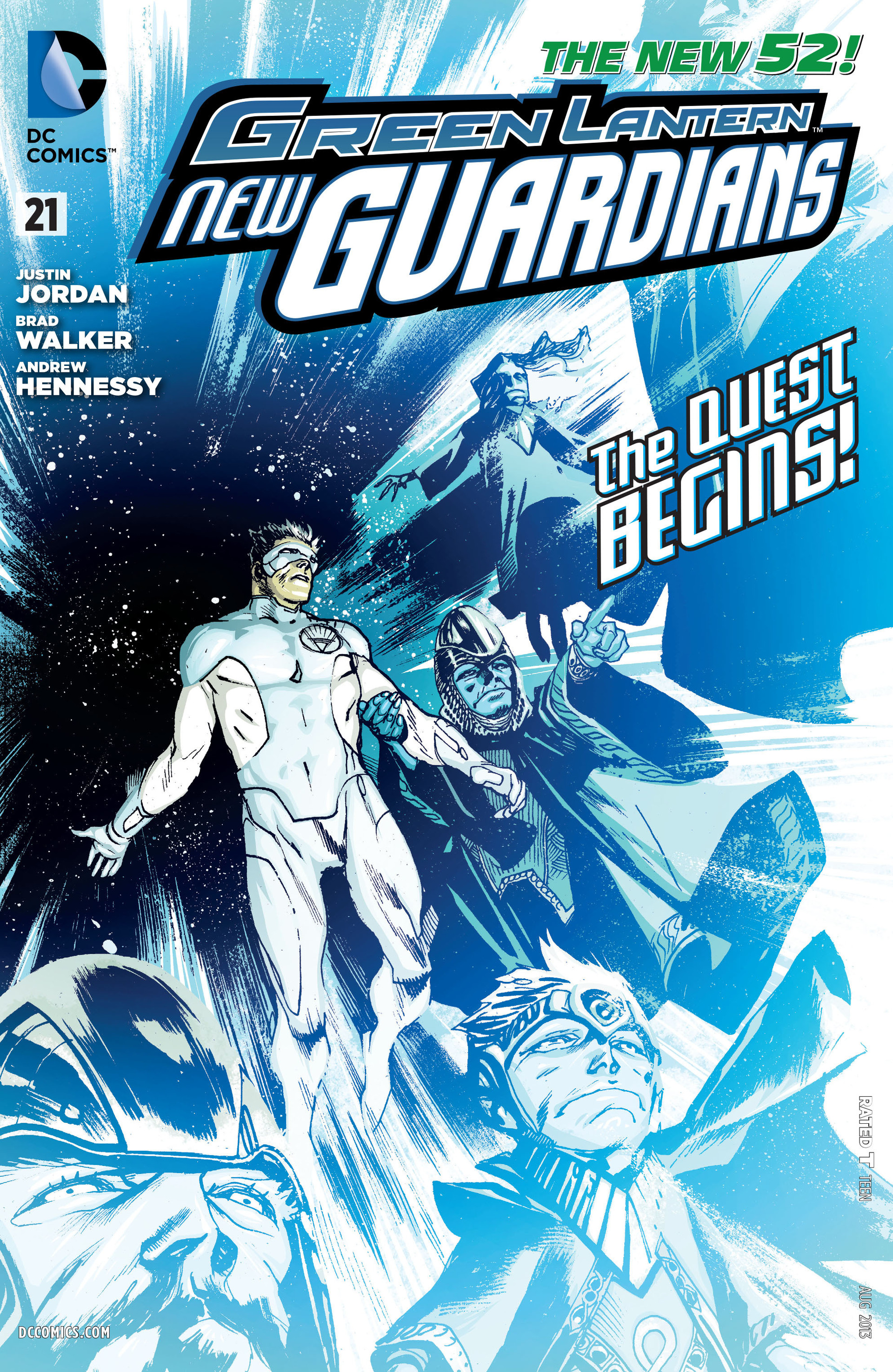 Read online Green Lantern: New Guardians comic -  Issue #21 - 1