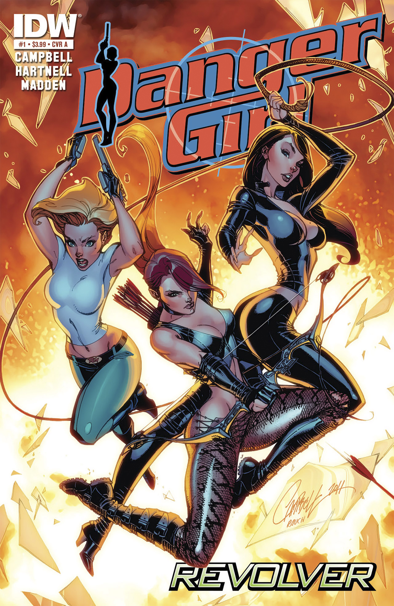 Read online Danger Girl: Revolver comic -  Issue #1 - 1