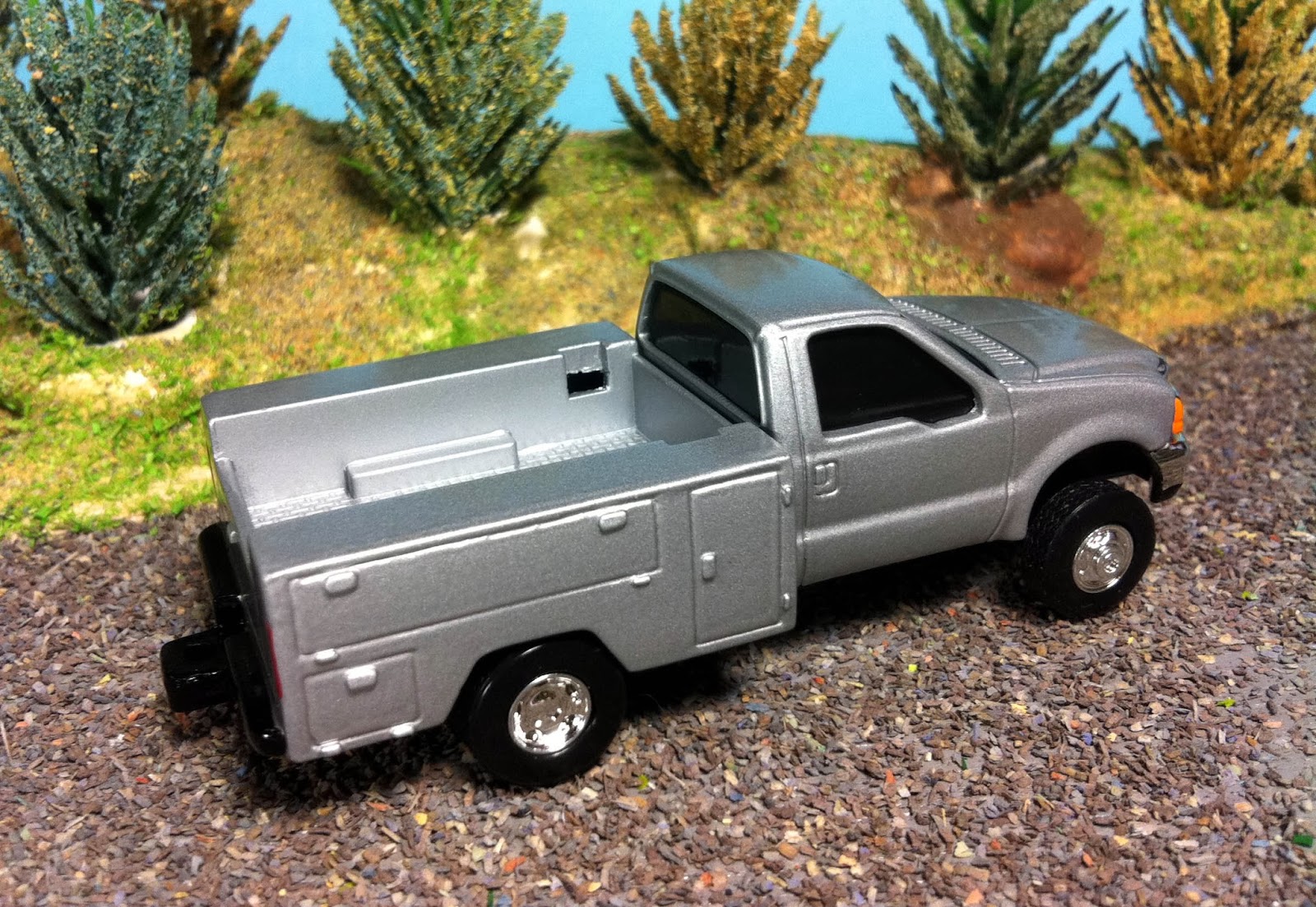 CLK's Model Car World * 車天車地 CLK ERTL FORD F350 SERVICE TRUCK (1/64)