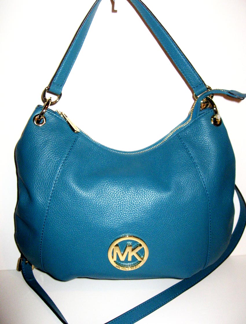 La Femme Sold Out! Michael Kors Large Fulton Leather Hobo Handbag
