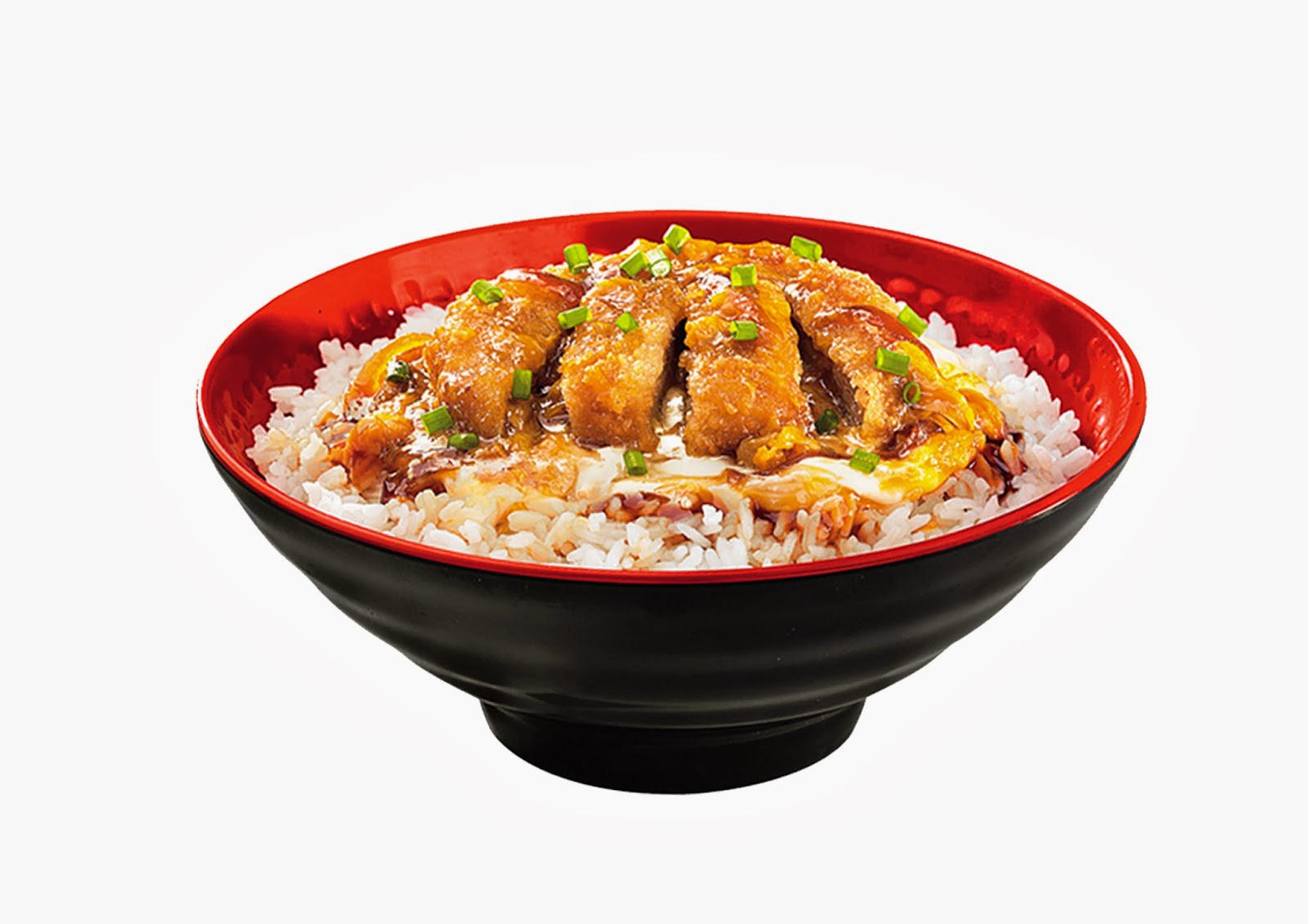 On the red corner, the Shirmp Katsu Donbori ! A sensational dish and a