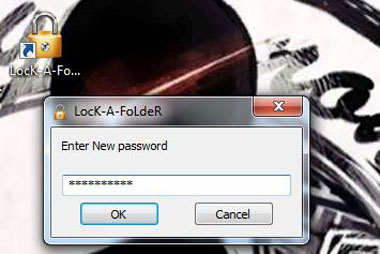 Isikan Password - Cara Password Laptop Khusus Folder