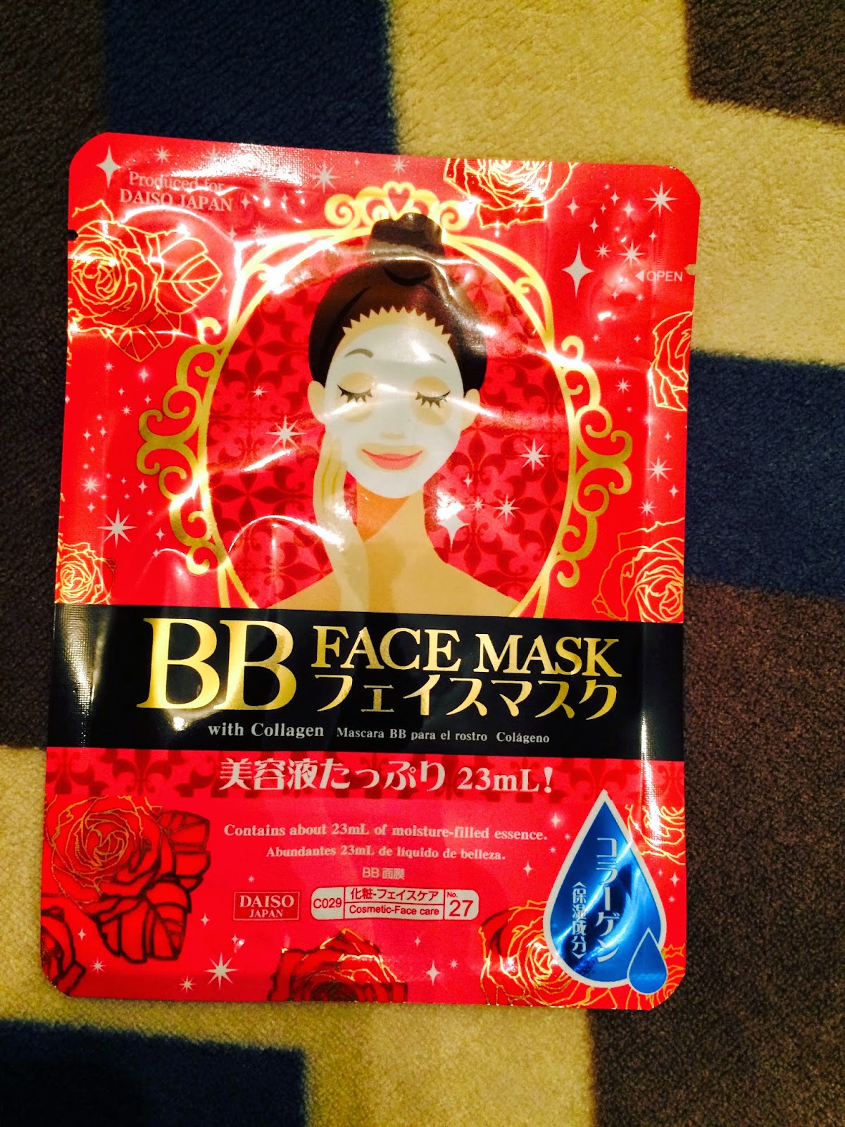 Barefaced BrushUp Daiso BB Face Mask... Miracle in a pack?