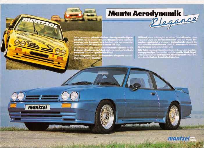 Opel Manta B M400 Mantzel Evolution Jägermeister orange 1/43 ready