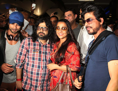 Shahrukh, Vidya, Abhishek, Shahid Kapoor & others arrive from IIFA Awards 2013