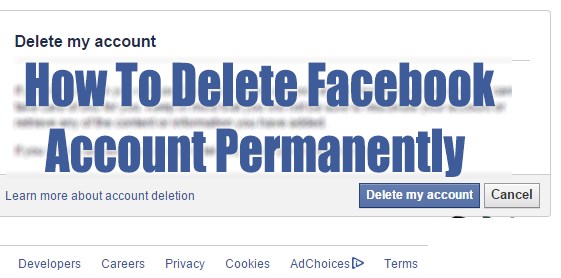 How Do You Delete Your Facebook Account