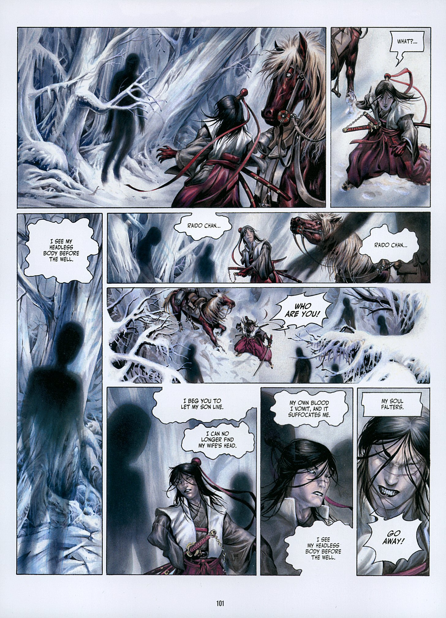 Read online Legend of the Scarlet Blades comic -  Issue # TPB - 102