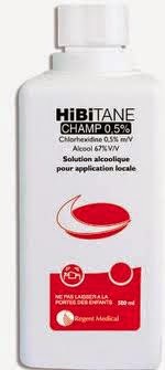 hibitane champ chlorexidine infirmier antiseptique