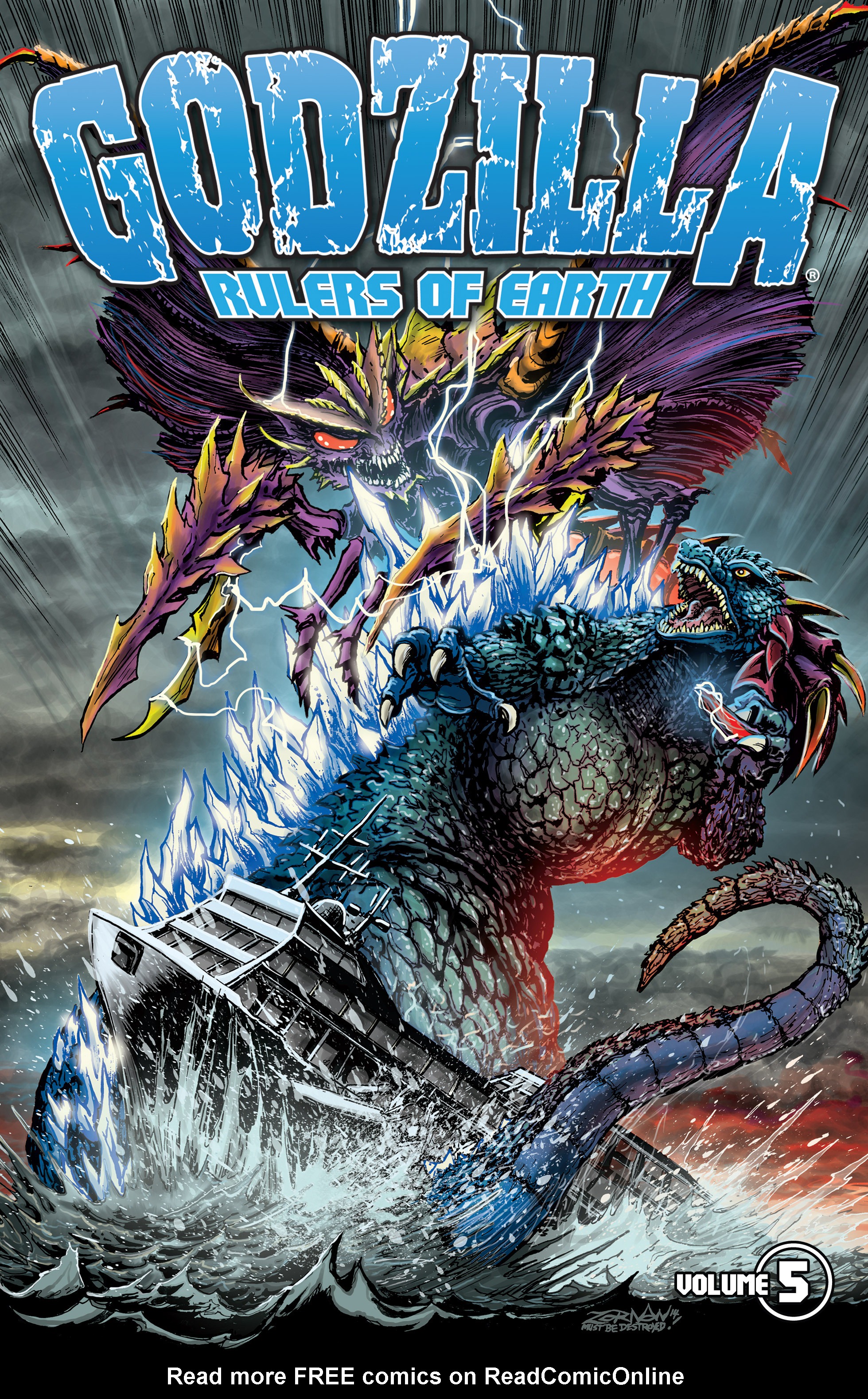 Read online Godzilla: Rulers of Earth comic -  Issue # _TPB 5 - 1