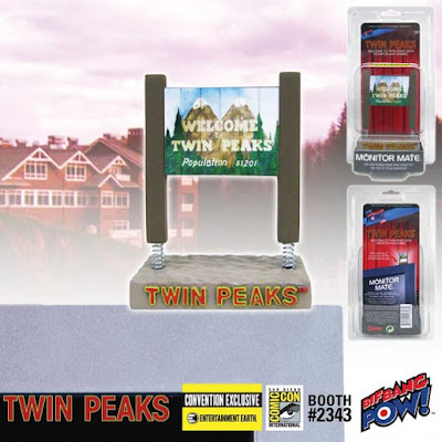 San Diego Comic-Con 2017 Exclusive Twin Peaks Sign Monitor Mate Bobble by Bif Bang Pow! x Entertainment Earth