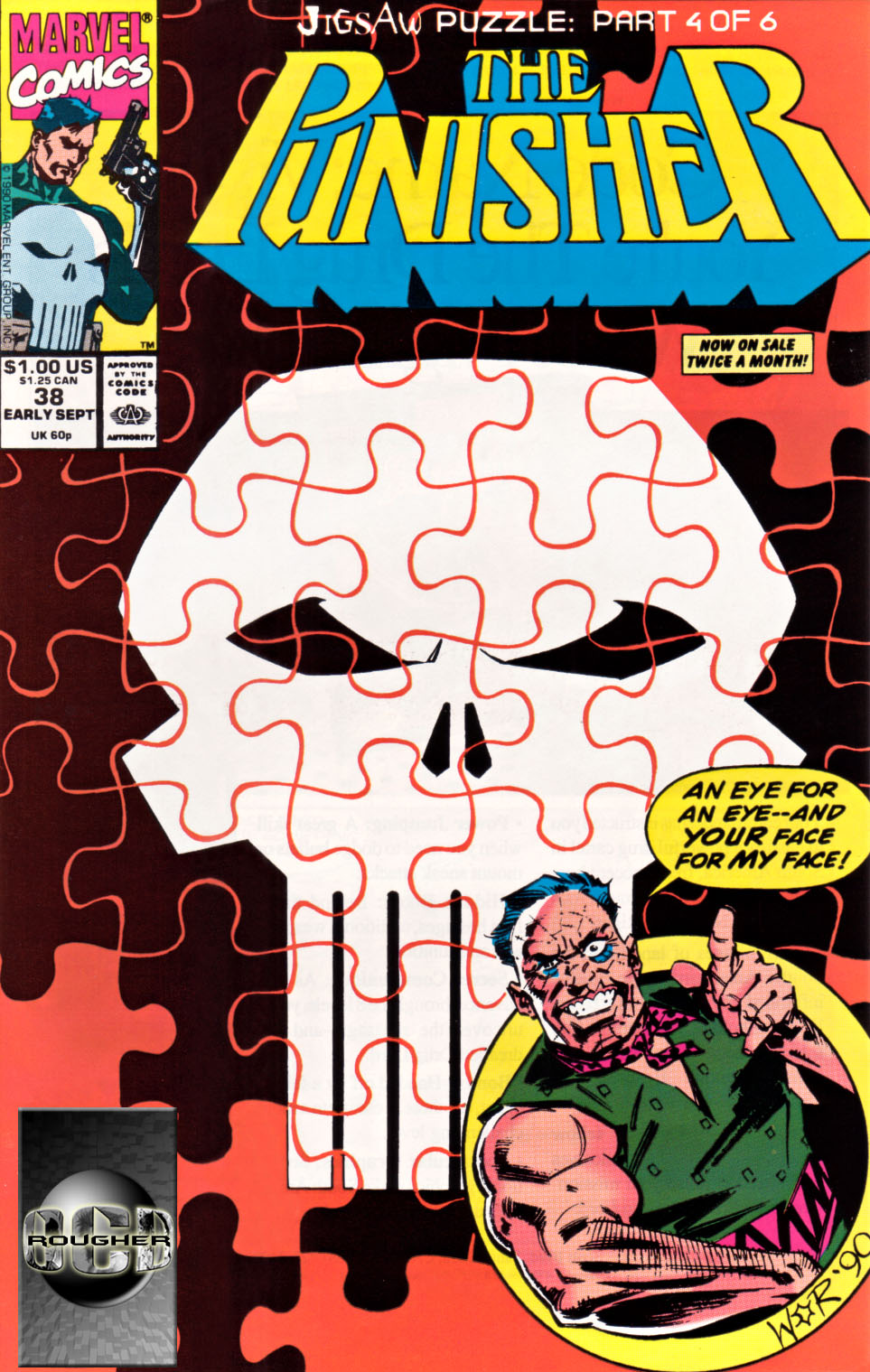 The Punisher (1987) Issue #38 - Jigsaw Puzzle #04 #45 - English 1