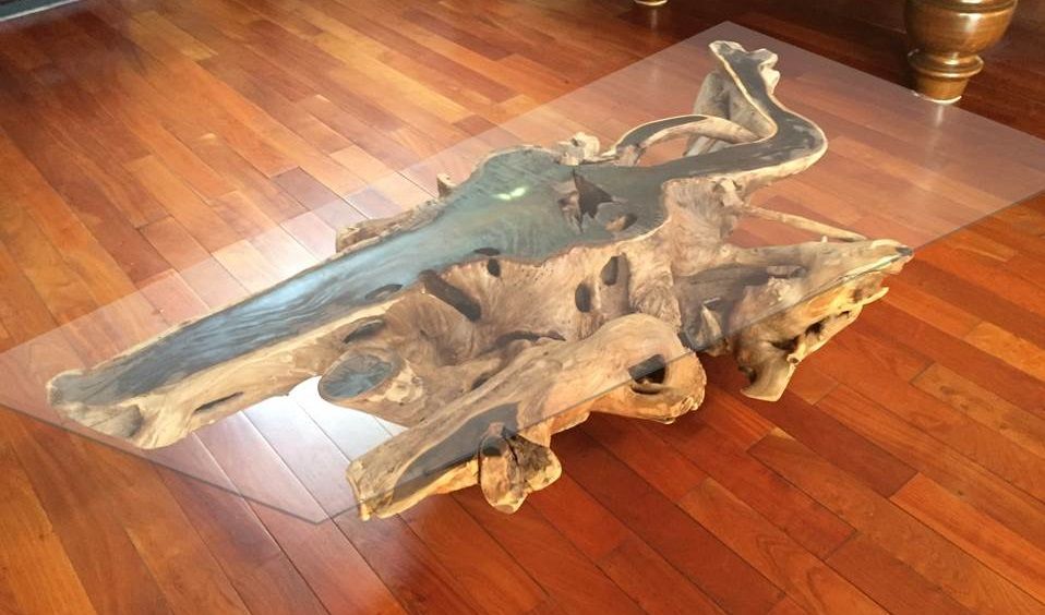 TREE ROOT TABLE BASES Phases Africa African Decor & Furniture