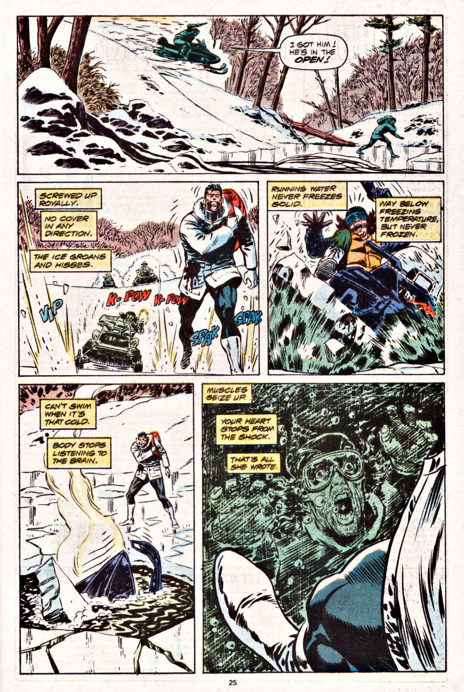 Read online The Punisher (1987) comic -  Issue #49 - Death below Zero - 20