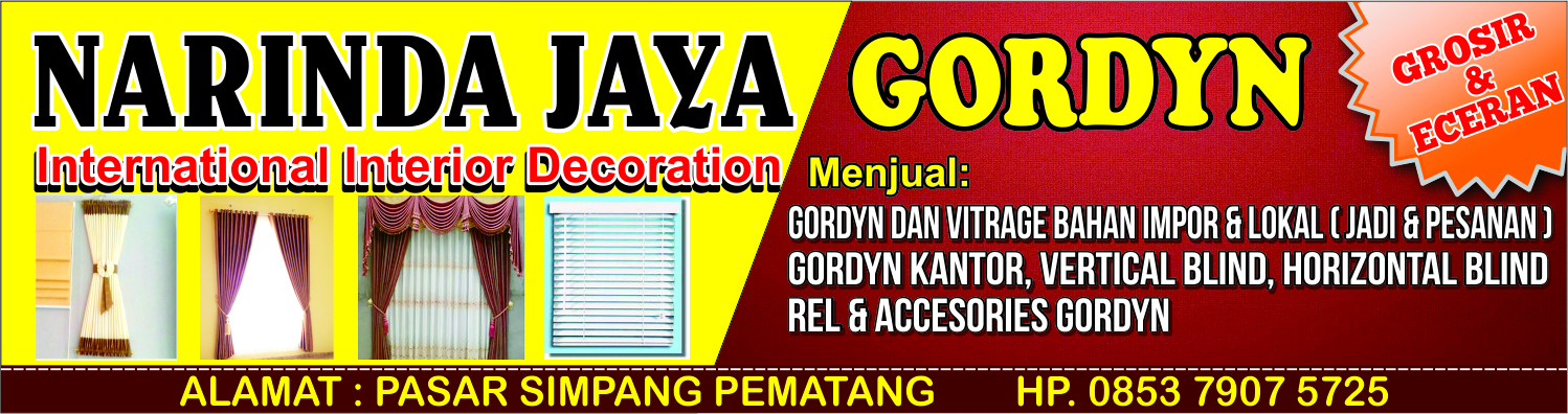 Contoh Spanduk Gorden desain spanduk kreatif