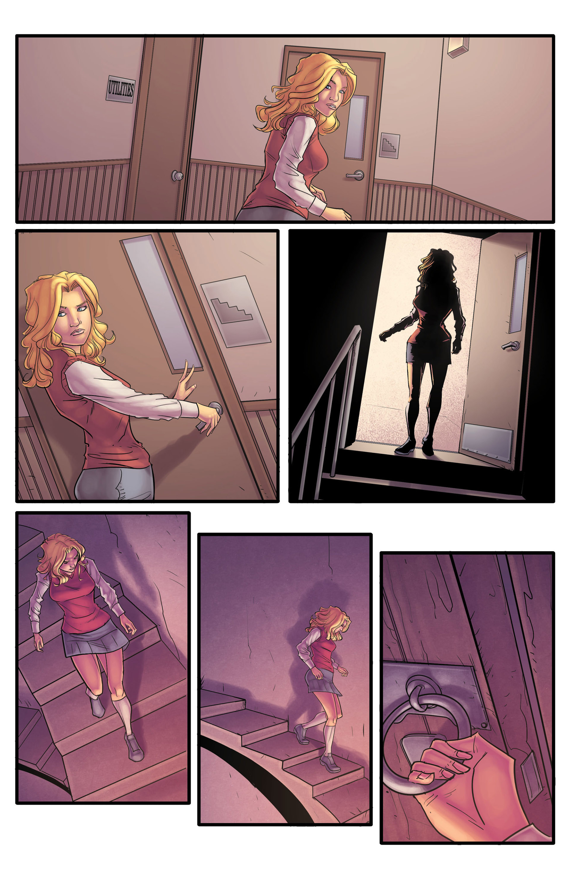 Read online Morning Glories comic -  Issue #12 - 24