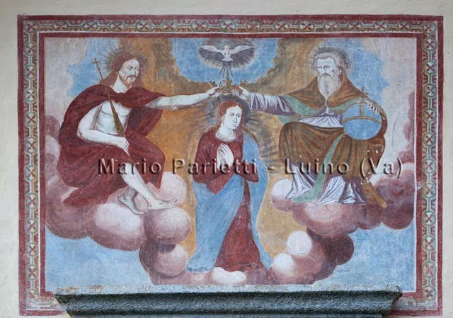 Valle Bavona: Foroglio Foroglio affresco