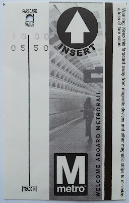 DC Metro Fare Card