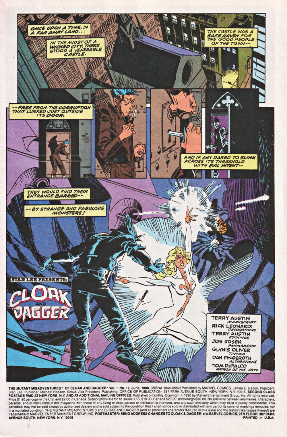 Read online Cloak and Dagger (1990) comic -  Issue #12 - 2