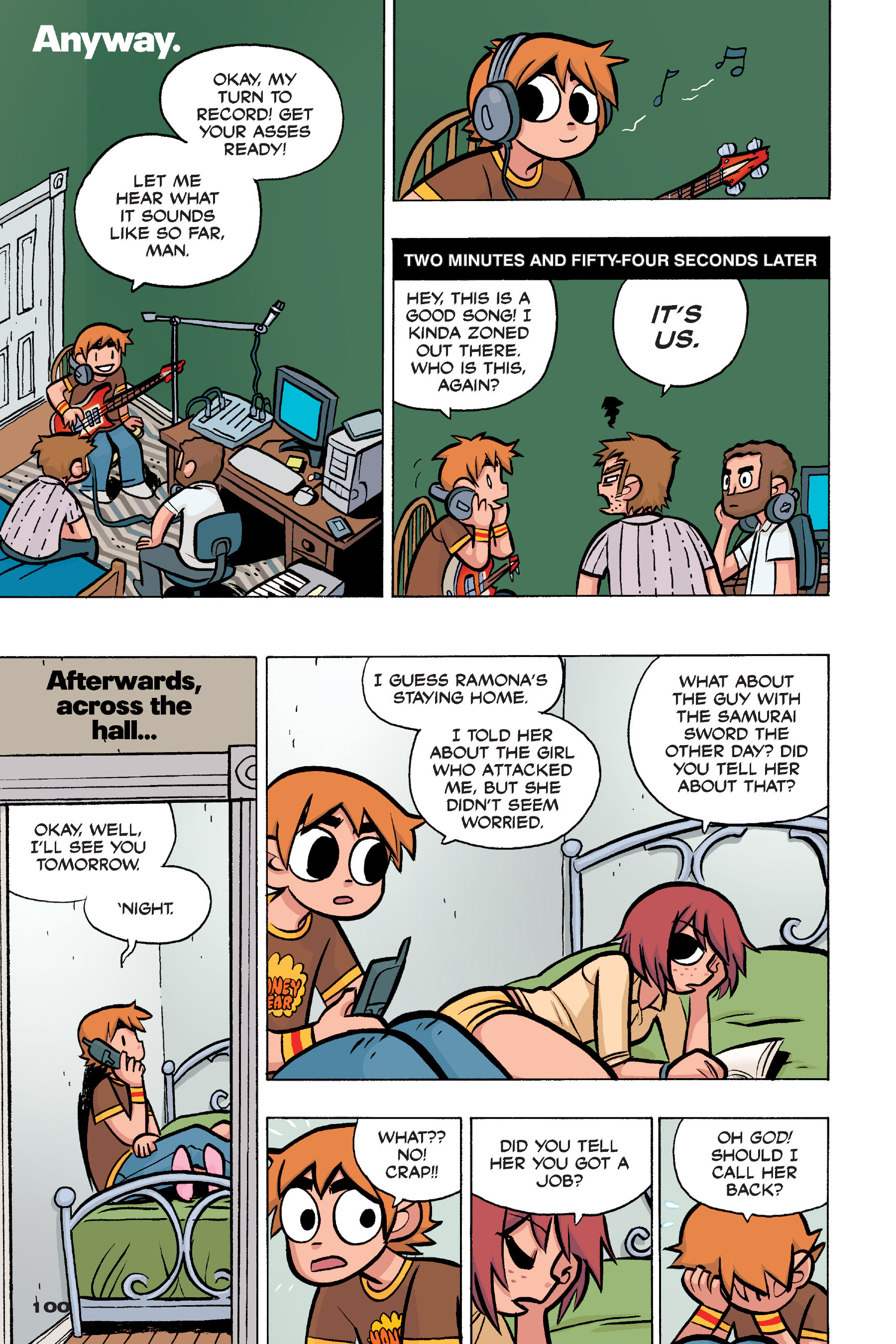 Read online Scott Pilgrim comic -  Issue #4 - 98