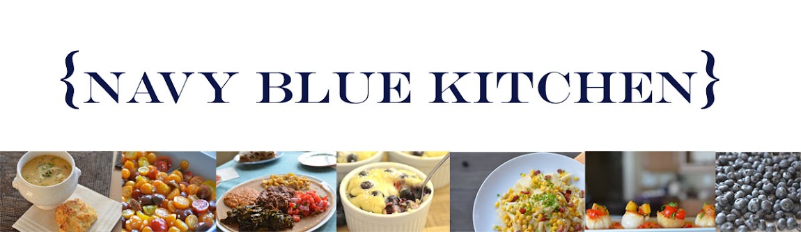 Navy Blue Kitchen