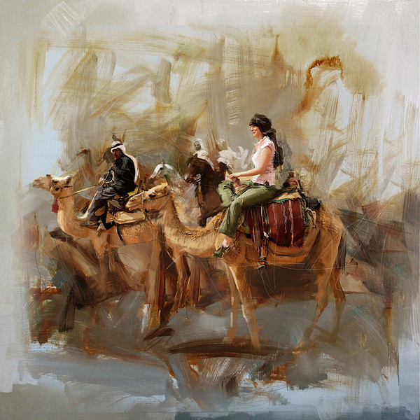 Mahnoor Shah ~ Pintor figurativo abstrato